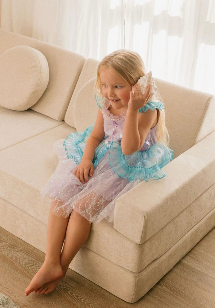 Ocean Mermaid Princess Party Dress - Fox Baby & Co