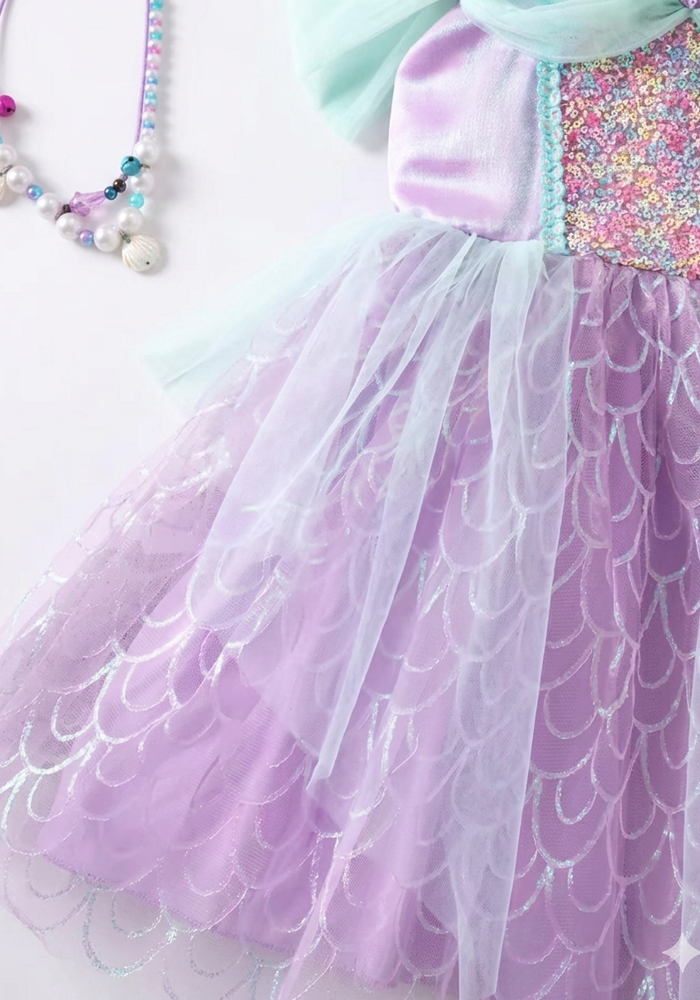 Mermaid Dream Princess Birthday Party Dress