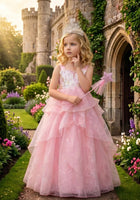 Load image into Gallery viewer, Glinda Enchanted Luxe Princess Dress - Fox Baby &amp; Co
