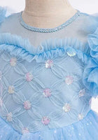 Load image into Gallery viewer, Birthday Girl Blue Princess Party Dress (pre order)

