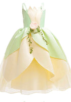 Load image into Gallery viewer, Tiana Whimsical Princess Party Dress (pre order) - Fox Baby &amp; Co
