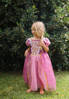 Load image into Gallery viewer, Classic Rapunzel Luxe Princess Birthday Luxe Party Dress Costume - Fox Baby &amp; Co
