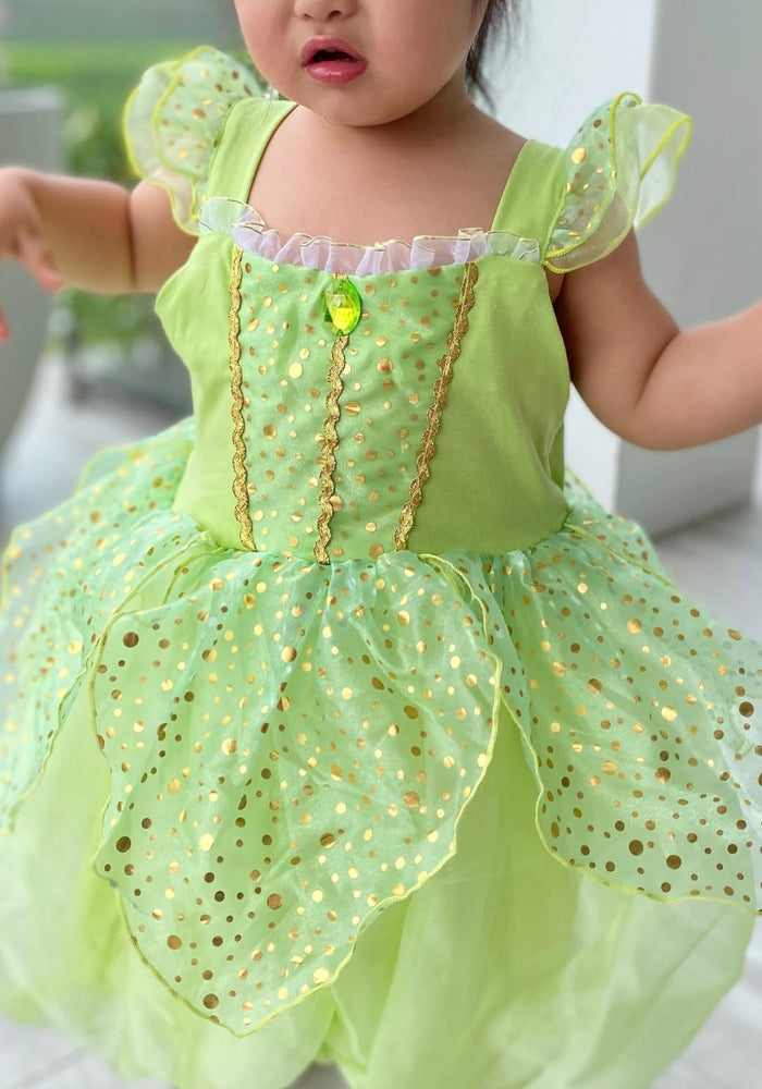 NEW Tinker Fairy Princess Dress & matching Wings - Fox Baby & Co