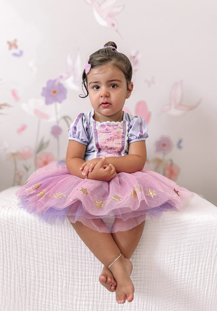 Violet Princess Birthday Tutu - Fox Baby & Co