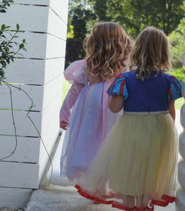 Enchanted Snow White Princess Birthday Party Dress Costume & Headband - Fox Baby & Co