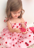 Load image into Gallery viewer, Birthday Tulle Frill Dress - Hearts
