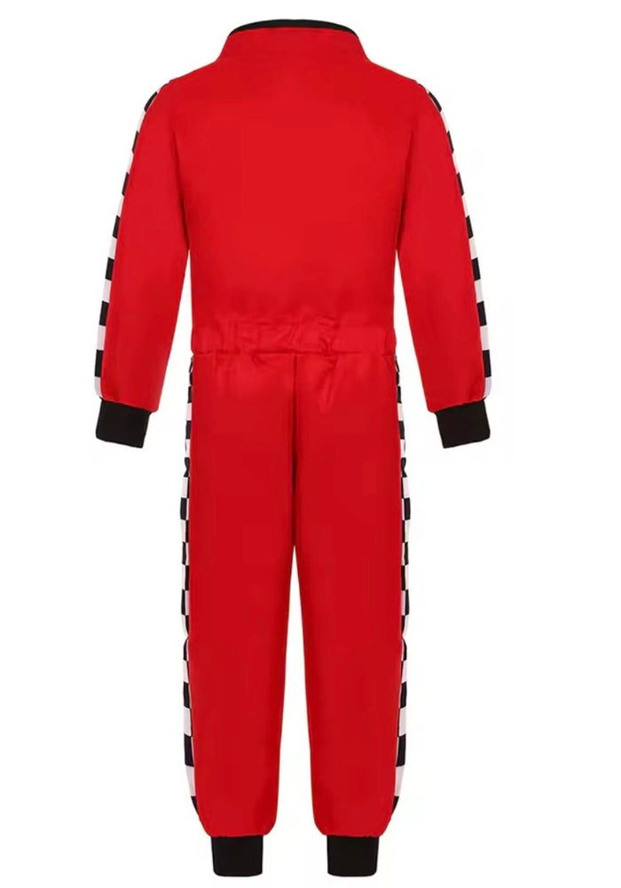 Race Car Driver Boy Costume Set
