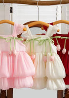 Load image into Gallery viewer, Spring Tulip Puff Frill Dress - Ivory
