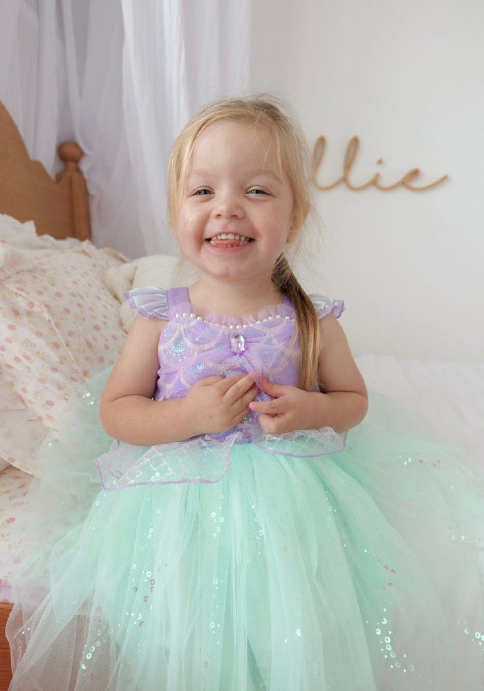 Shimmer Mermaid Princess Party Dress - Fox Baby & Co