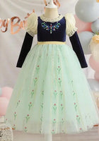 Load image into Gallery viewer, Enchanted Anna Princess Long Sleeve Birthday Party Dress Costume (Pre order)
