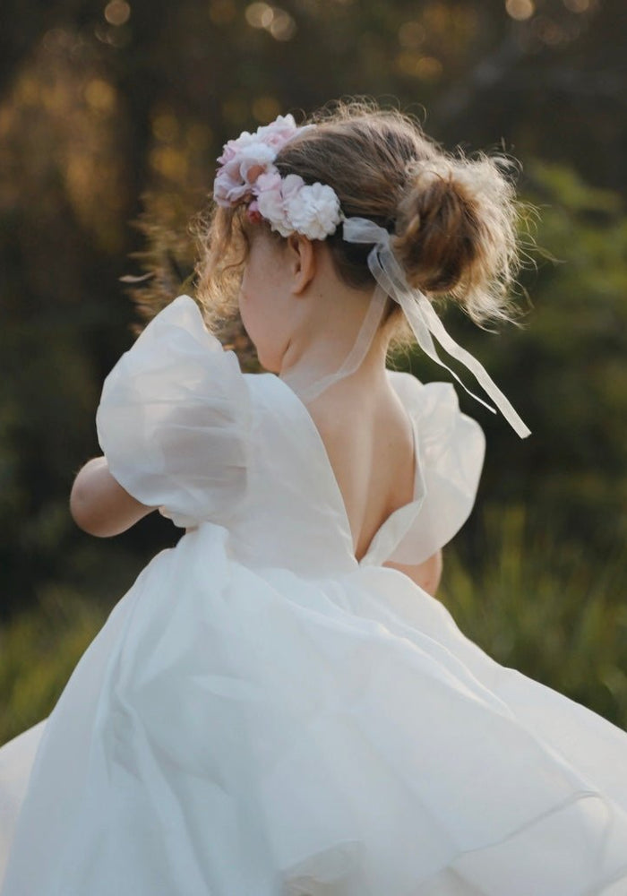 Kids little girls Bonnie Flower Girl Party Dress (pre order) - Fox Baby & Co