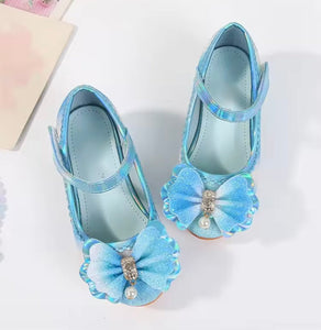Little Girls My First High Heel Bow Princess Birthday Girl Shoe (pre order) - Fox Baby & Co