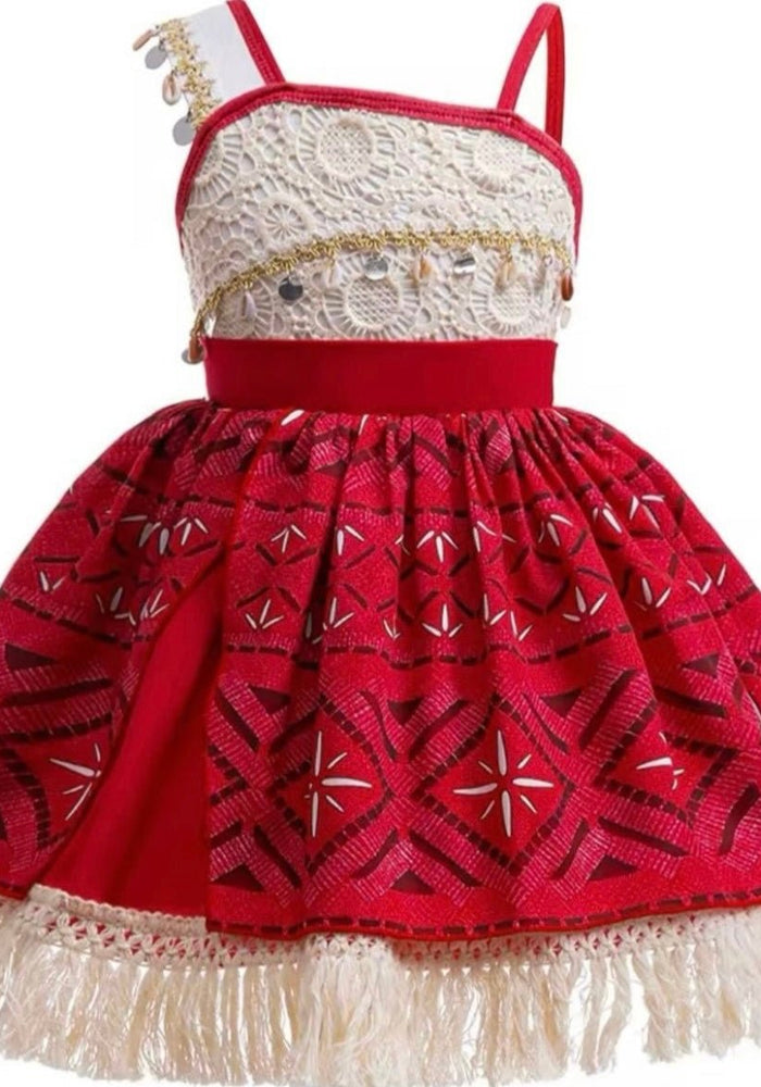 Moana Princess Party Dress Costume - Fox Baby & Co