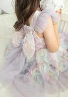 Load image into Gallery viewer, Mermaid Rainbow Bow Princess Party Dress - Fox Baby &amp; Co
