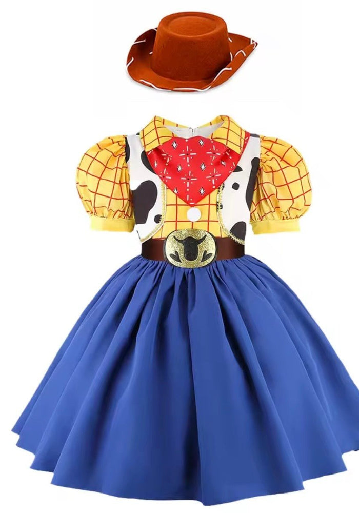 Original Jessie Cowgirl Toy Story Princess Dress & Hat Set 🤠✨ - Fox Baby & Co