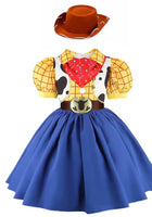 Load image into Gallery viewer, Original Jessie Cowgirl Toy Story Princess Dress &amp; Hat Set 🤠✨ - Fox Baby &amp; Co
