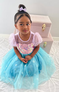 Mermaid Shell Princess Birthday Party Dress - Fox Baby & Co