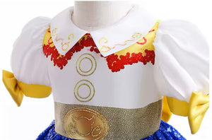 Jessie Cowgirl Princess Costume Dress & Headband (pre order) - Fox Baby & Co