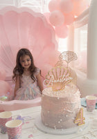 Load image into Gallery viewer, Mermaid Rainbow Bow Princess Party Dress - Fox Baby &amp; Co
