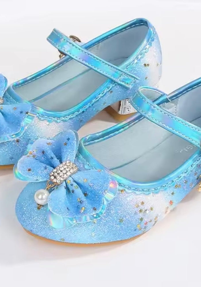 Little Girls My First High Heel Bow Princess Birthday Girl Shoe (pre order) - Fox Baby & Co