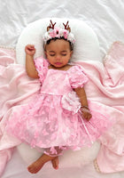 Load image into Gallery viewer, Kids little girls Pandora Butterfly Tulle Dress - Pink - Fox Baby &amp; Co
