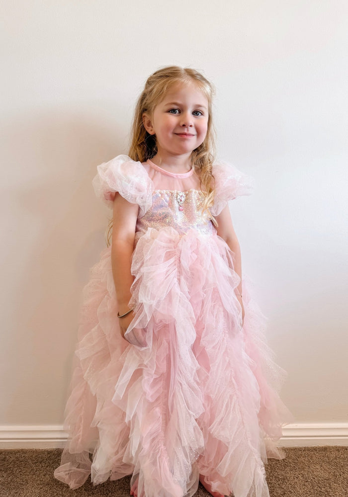 Pretty in Pink Glinda Wicked Princess Party Dress Costume - Fox Baby & Co