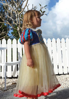 Load image into Gallery viewer, Enchanted Snow White Princess Birthday Party Dress Costume &amp; Headband - Fox Baby &amp; Co
