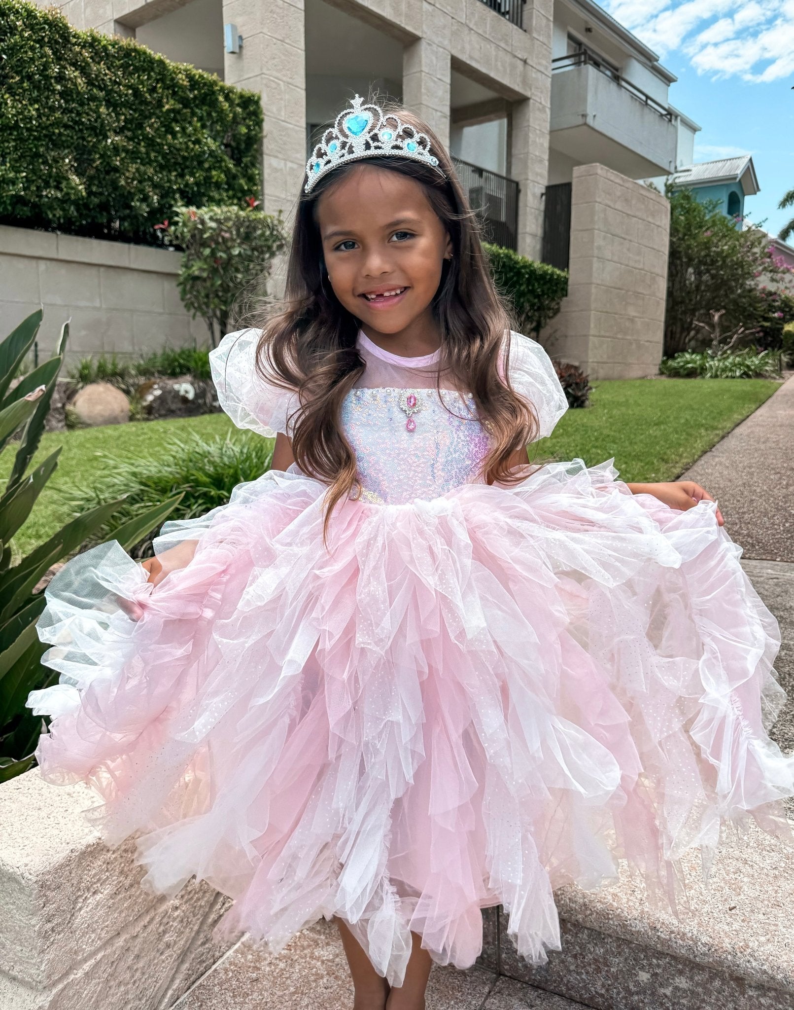 Glinda The Good Witch Wicked Princess Party Dress Costume – Fox Baby & Co