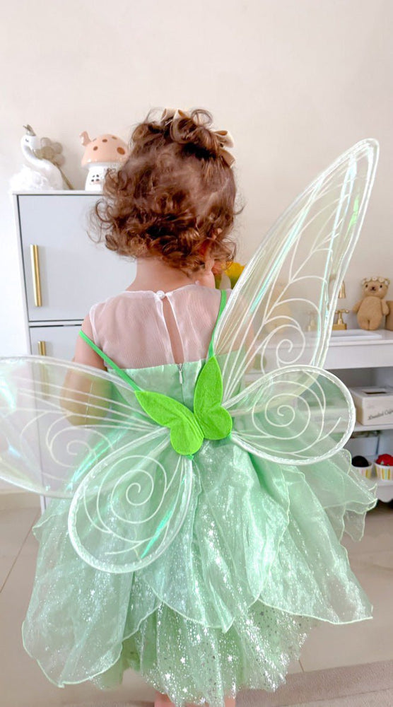 Tinker Fairy Princess Dress & matching Wings - Fox Baby & Co