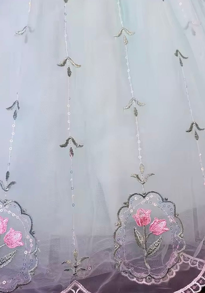 Enchanted Anna Princess Long Sleeve Birthday Party Dress Costume (Pre order) - Fox Baby & Co