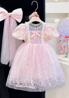 Load image into Gallery viewer, Enchanting Royal Princess Dress Costume &amp; Tulle Bow Clip - Fox Baby &amp; Co
