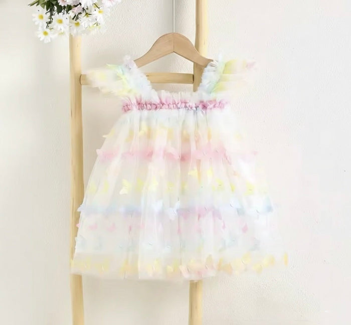 New Arabella Butterfly Luxe Fairy Tulle Birthday Dress (limited edition) - Fox Baby & Co