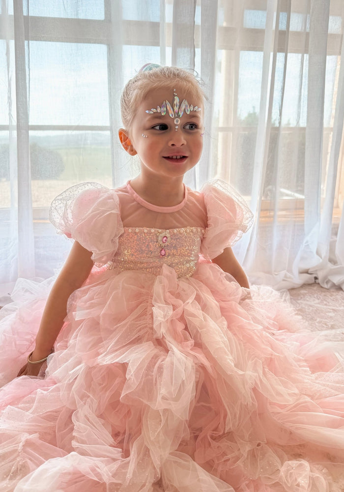 Pretty in Pink Glinda Wicked Princess Party Dress Costume - Fox Baby & Co