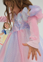 Load image into Gallery viewer, Classic Mermaid Princess Birthday Long Sleeve Party Dress Costume
