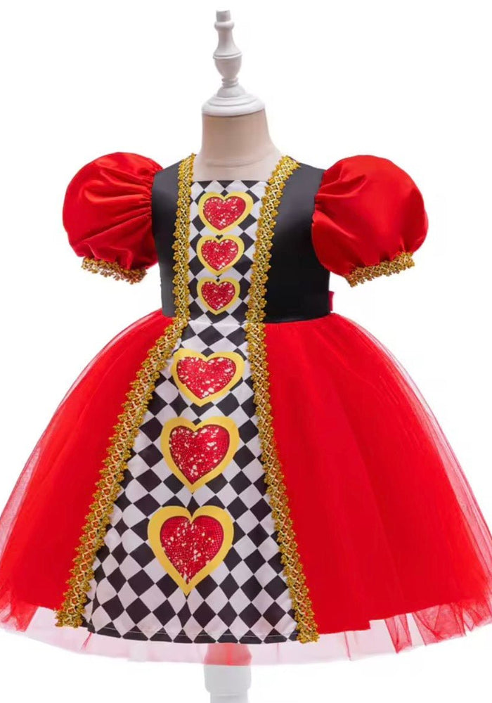 Queen of heart red inspired dress - Fox Baby & Co