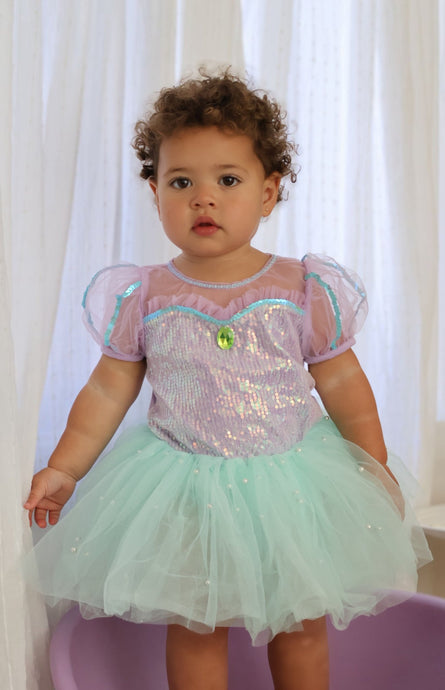 Ariel Mermaid Princess Birthday Tutu (limited edition) - Fox Baby & Co