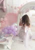 Load image into Gallery viewer, Mermaid Rainbow Bow Princess Party Dress - Fox Baby &amp; Co
