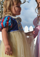 Load image into Gallery viewer, Enchanted Snow White Princess Birthday Party Dress Costume &amp; Headband - Fox Baby &amp; Co
