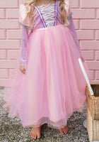 Load image into Gallery viewer, Enchanted Rapunzel Purple Princess Long Sleeve Party Dress Costume - Fox Baby &amp; Co
