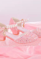 Load image into Gallery viewer, Glinda Little Girls High Heel Princess Birthday Girl Shoe (pre order) - Fox Baby &amp; Co
