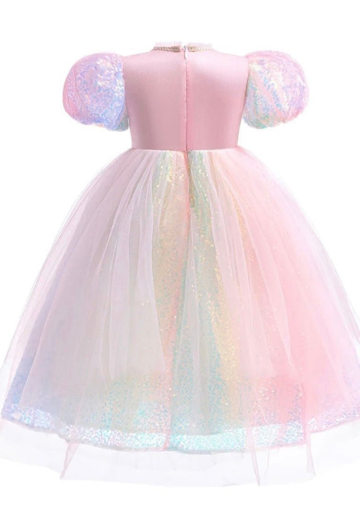 Unicorn Pink Princess Birthday Party Dress Costume - Fox Baby & Co