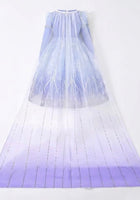 Load image into Gallery viewer, Snowflake Elsa Long sleeve Princess Dress Costume with cape - Fox Baby &amp; Co

