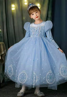 Load image into Gallery viewer, Cinderella Princess Birthday Long Sleeve Party Dress Costume - Fox Baby &amp; Co
