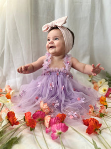 Aurora Fairy Tulle Birthday Dress - Lilac - Fox Baby & Co