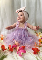 Load image into Gallery viewer, Aurora Fairy Tulle Birthday Dress - Lilac - Fox Baby &amp; Co
