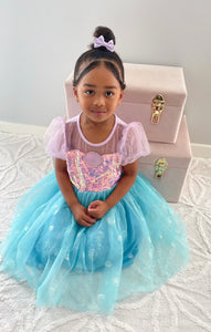 Mermaid Shell Princess Birthday Party Dress - Fox Baby & Co
