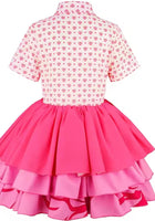 Load image into Gallery viewer, Descendants Inspired Princess Pink Girl Costume Set
