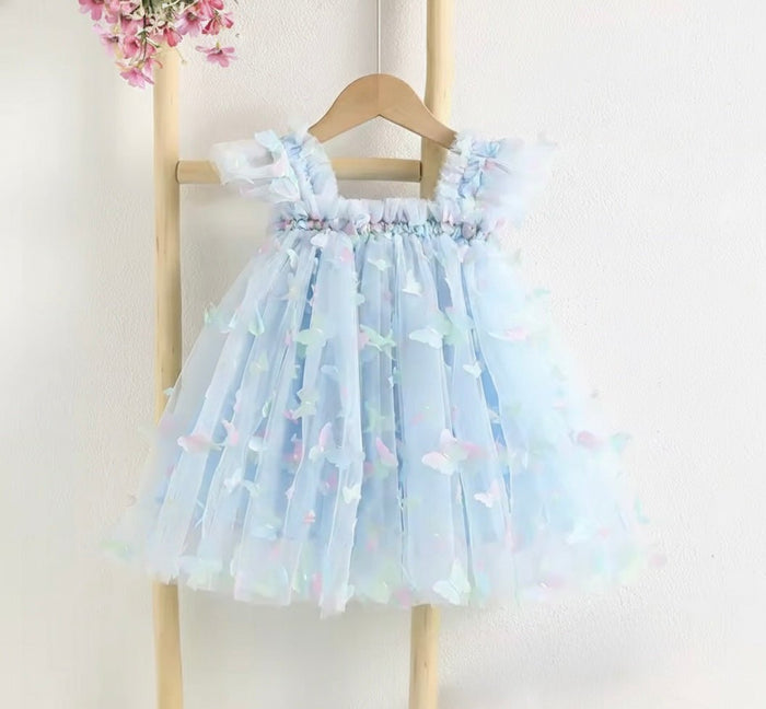 New Arabella Butterfly Luxe Fairy Tulle Birthday Dress (limited edition) - Fox Baby & Co