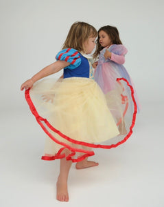 Enchanted Snow White Princess Birthday Party Dress Costume & Headband - Fox Baby & Co