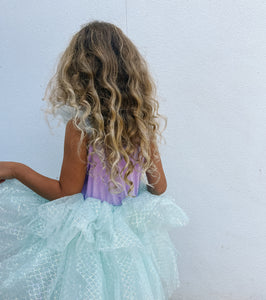 Mermaid Luxe Princess Birthday Party Dress